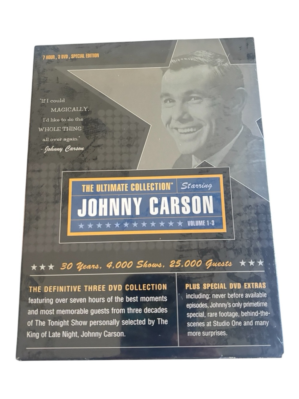 Johnny Carson The Ultimate Collection Volume 1-3 DVD Set - NWT